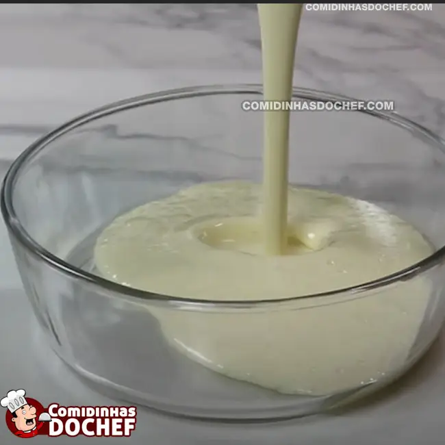 Mousse de Coco com Leite Condensado - Passo 5