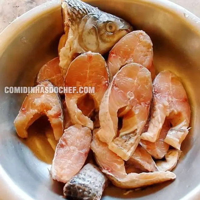 Peixe Frito Sequinho - Passo 1