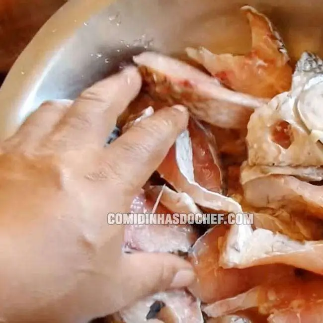 Peixe Frito Sequinho - Passo 3