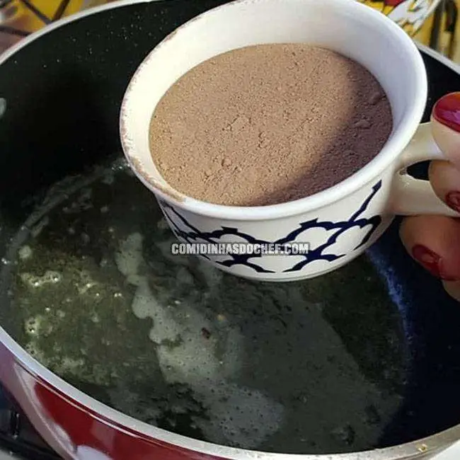 Pipoca Doce com Nescau - Passo 5