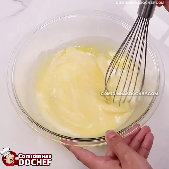 Bolinho de Chuva Caseiro - Passo 2