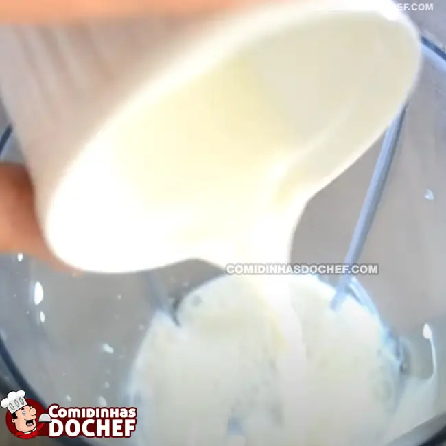 Bolo de Milharina de Liquidificador - Passo 1