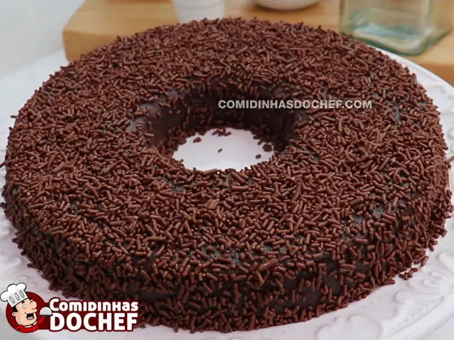 Brigadeirão Microondas - Passo 6