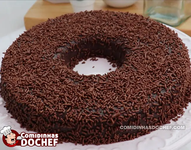 Brigadeirão de Chocolate - Passo 7
