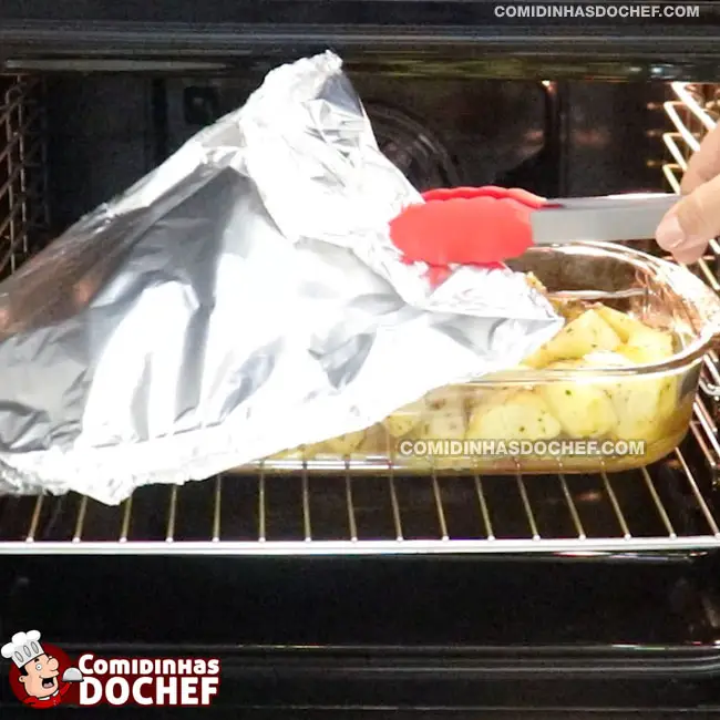 Coxa de Frango Assada com Batata - Passo 6