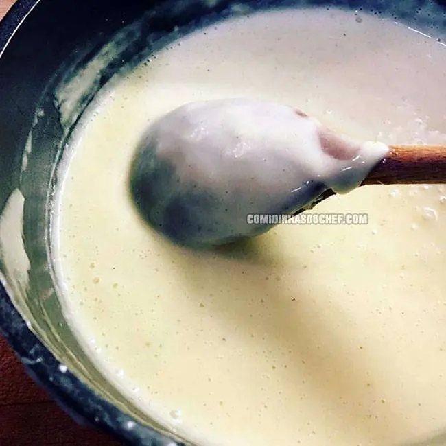 Molho Branco com Farinha de Trigo