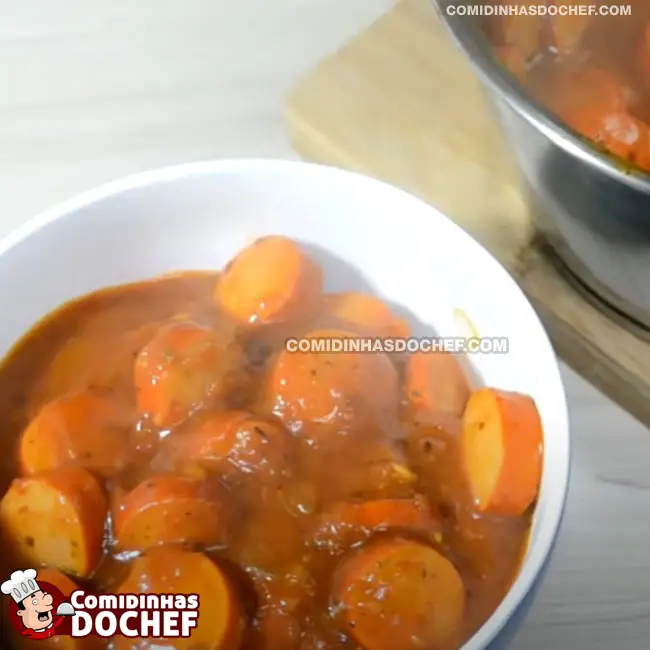 Molho de Salsicha para Macarrão - Passo 7