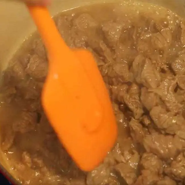 Strogonoff de Carne Cremoso - Passo 2
