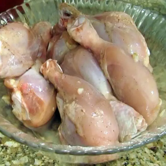 Coxa de Frango Empanada - Passo 2