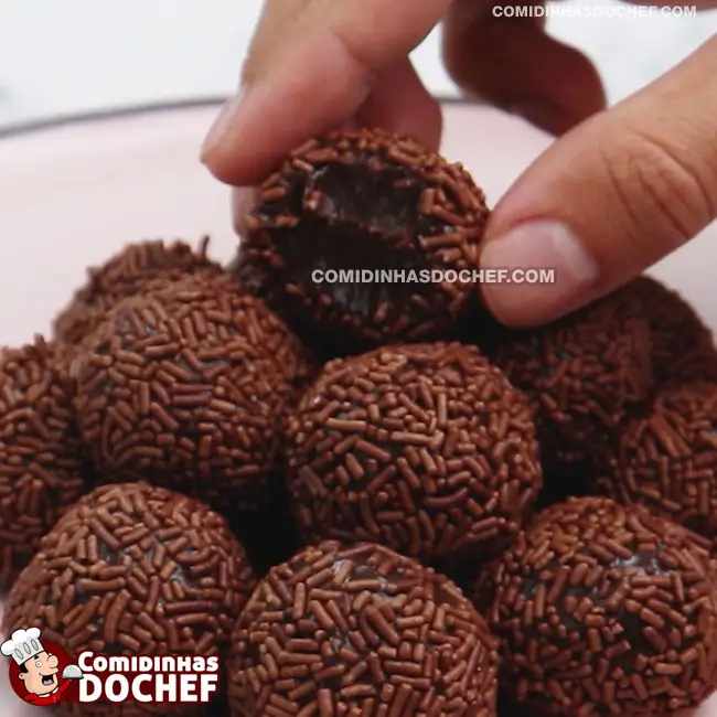 Docinho de Chocolate - Passo 6