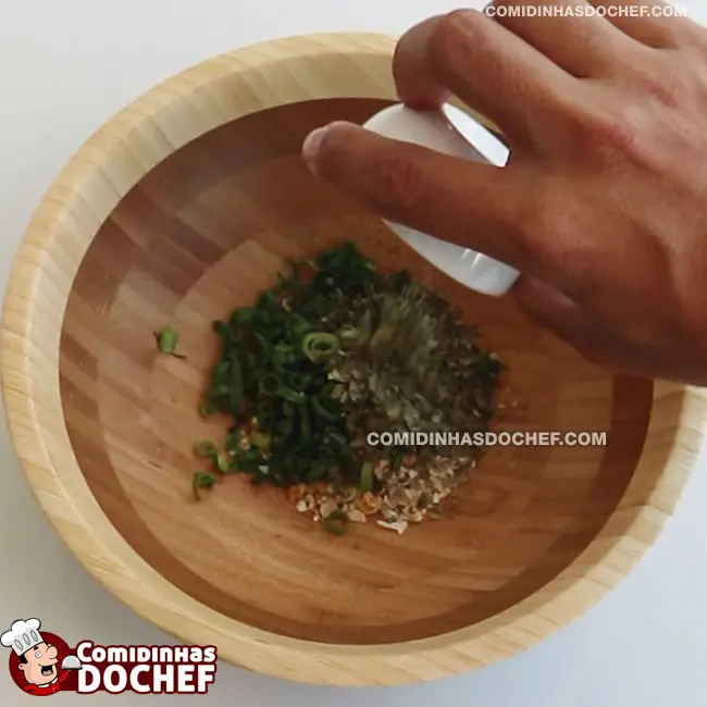 Molho Chimichurri - Passo 1