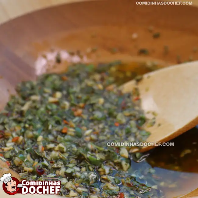 Molho Chimichurri - Passo 4