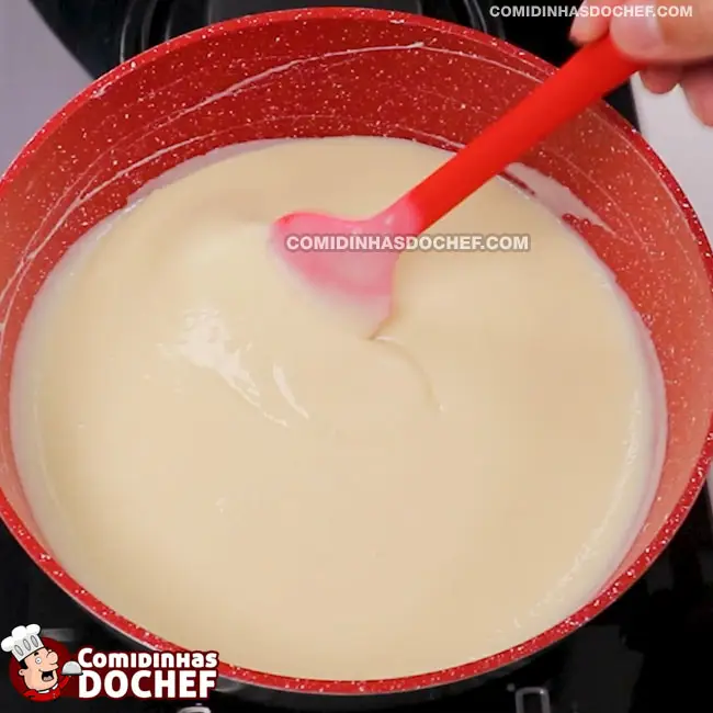 Recheio de Chocolate Branco para Bolo - Passo 4
