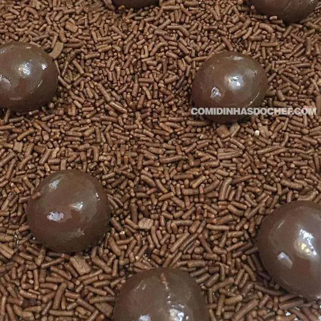 Brigadeiro de Nescau - Passo 6