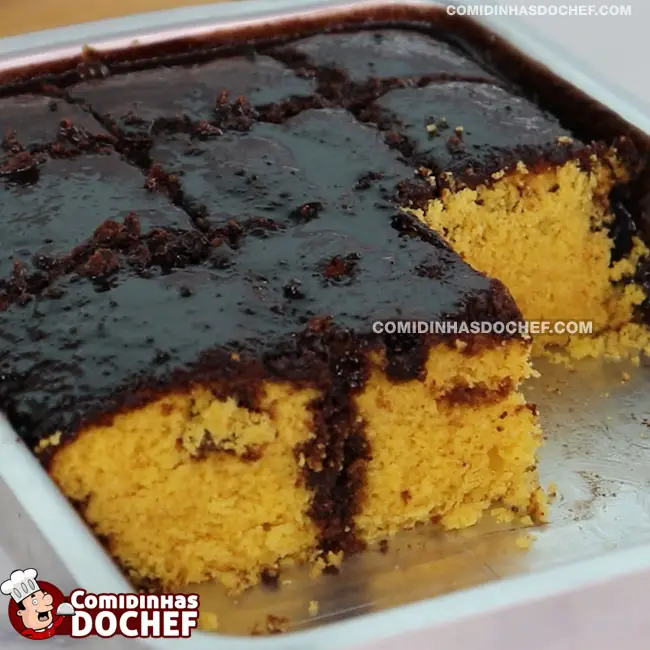 Calda de Chocolate para Bolo de Cenoura - Passo 4