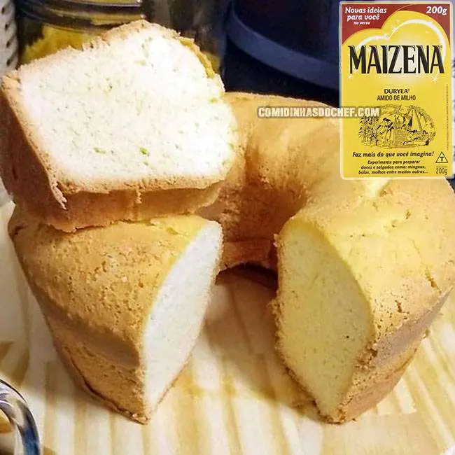 Bolo de Maizena que Derrete na Boca