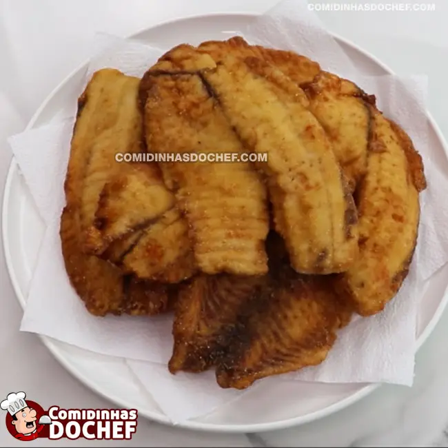 Filé de Peixe Empanado - Passo 6