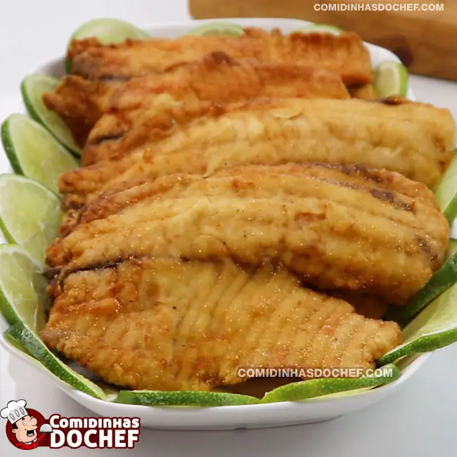 Filé de Peixe Empanado - Passo 7