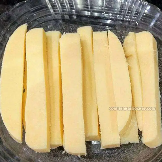 Polenta Frita Simples - Passo 7