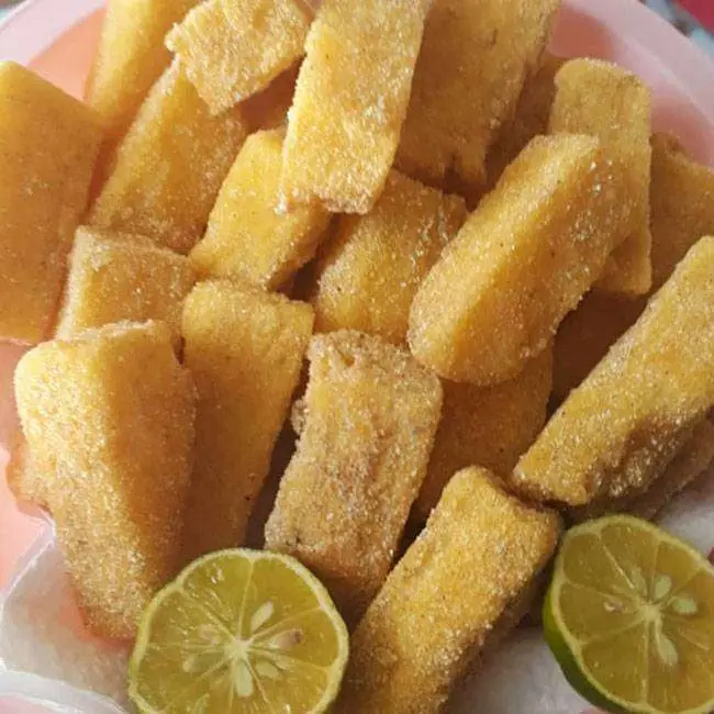 Polenta Frita Simples