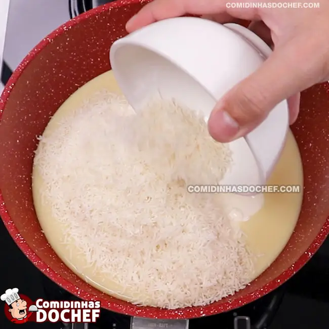Recheio de Bolo Prestígio Cremoso - Passo 1