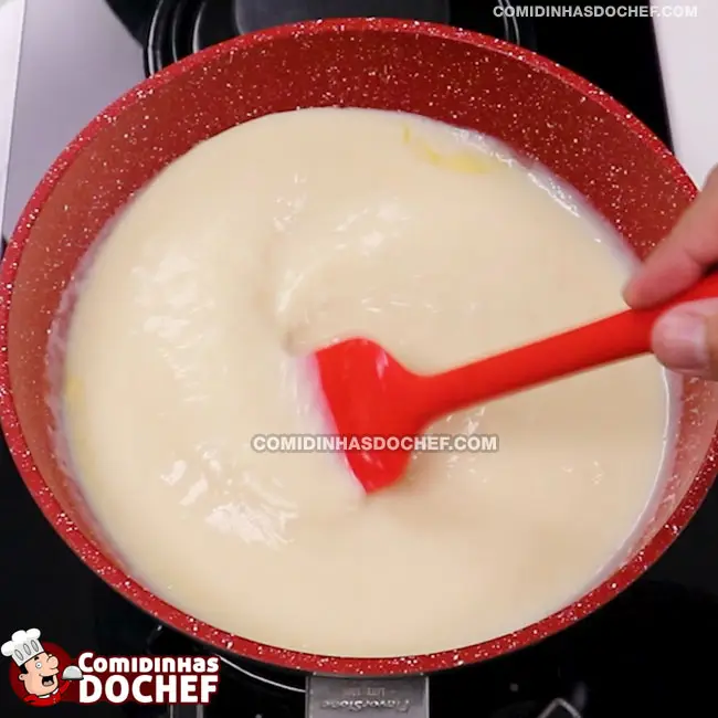 Recheio de Bolo Prestígio Cremoso - Passo 2
