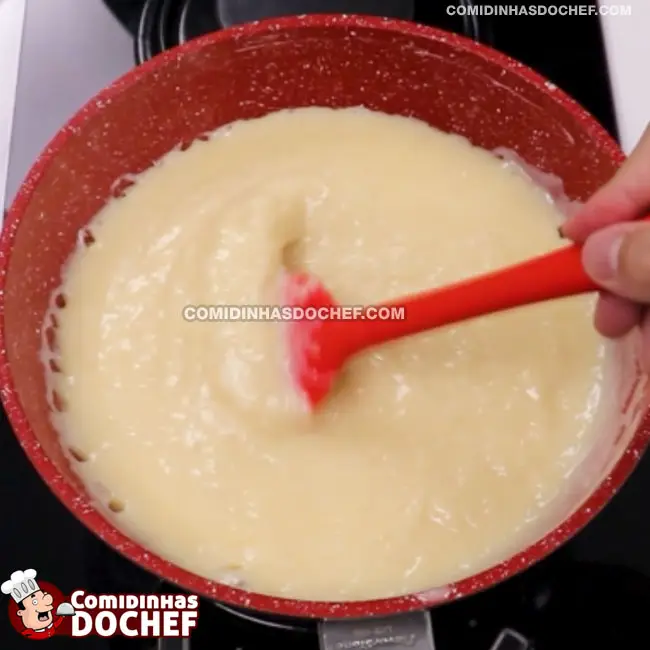 Recheio de Bolo Prestígio Cremoso - Passo 4