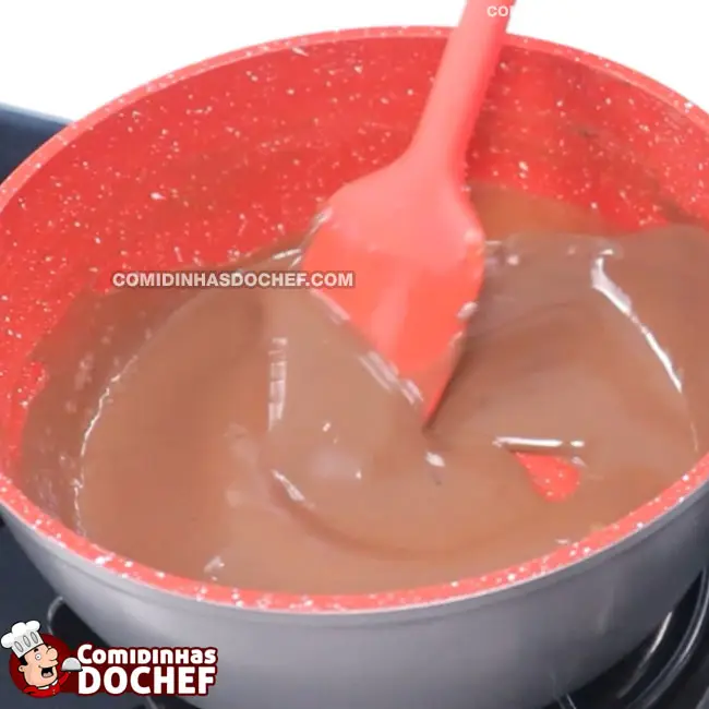 Chocolate Quente de Brigadeiro - Passo 2