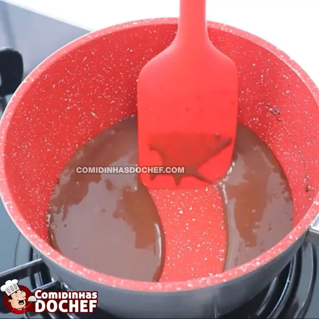 Chocolate Quente de Brigadeiro - Passo 3