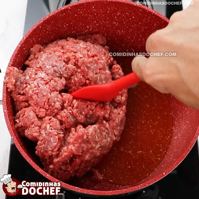 Como Fazer Carne Moída Soltinha - Passo 2