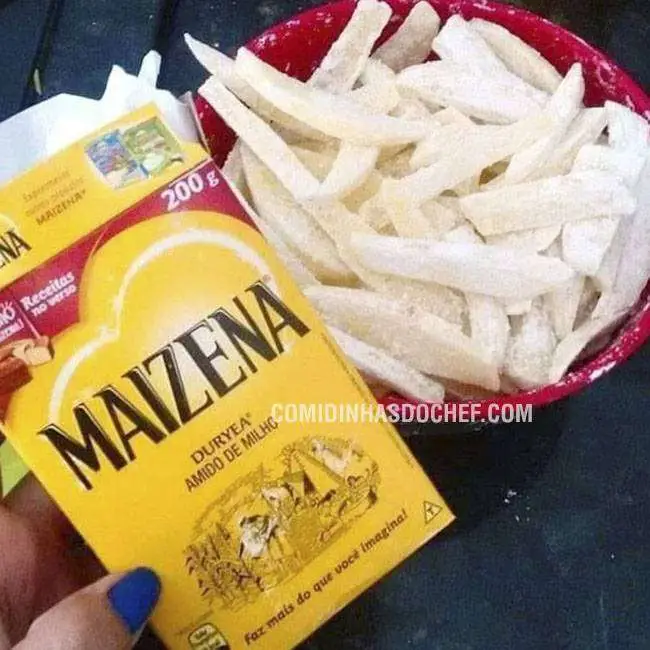 Batata Frita com Maizena - Passo 7