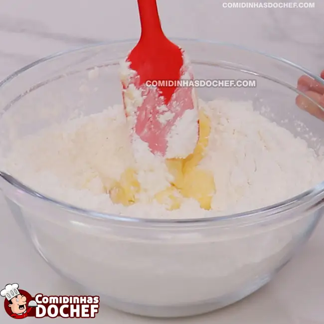 Biscoito Amanteigado Fácil - Passo 2