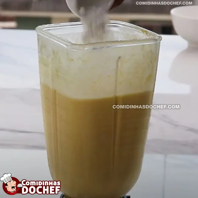 Bolo de Fubá com Coco - Passo 3