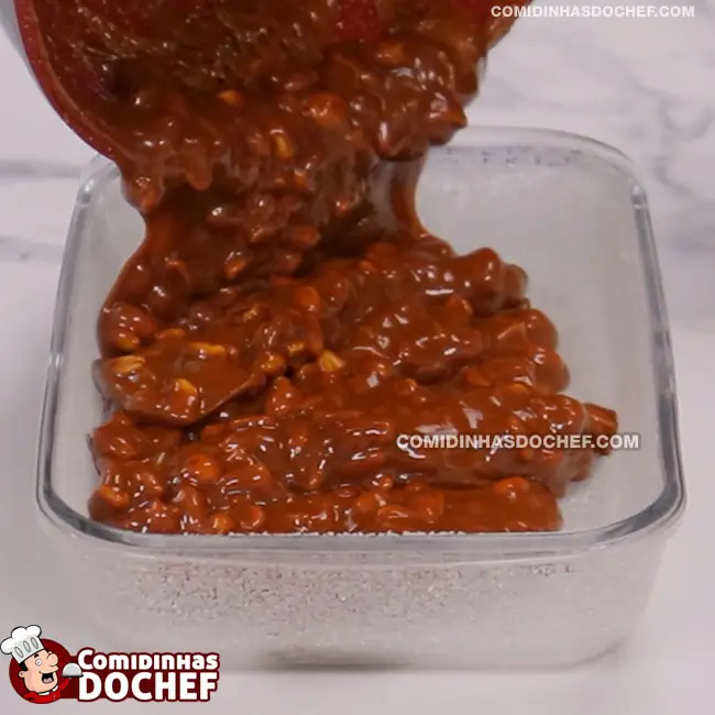 Doce de Amendoim com Leite Condensado - Passo 4