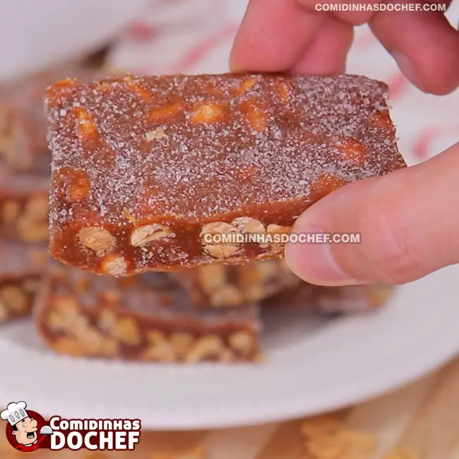 Doce de Amendoim com Leite Condensado - Passo 7