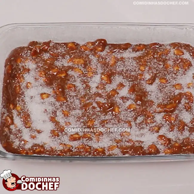 Doce de Amendoim com Leite Condensado - Passo 5
