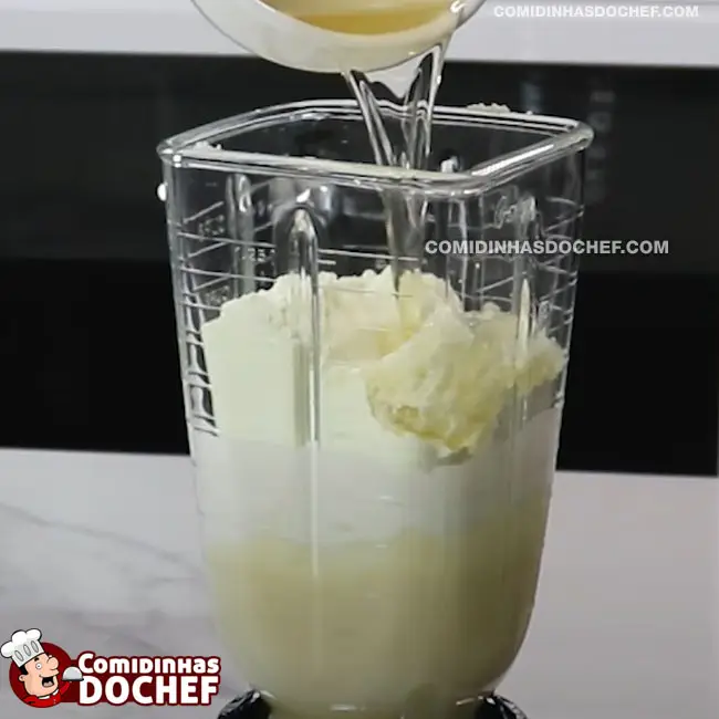 Mousse de Leite em Pó Simples - Passo 2
