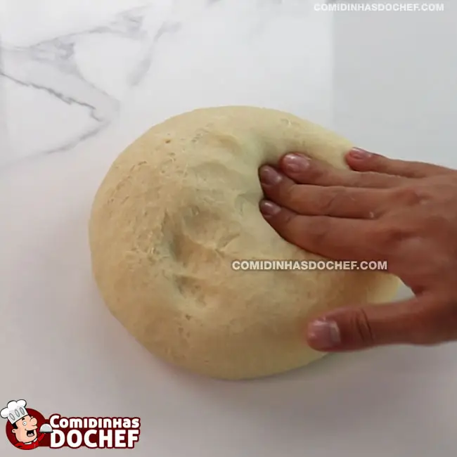 Pão Caseiro com Água - Passo 3