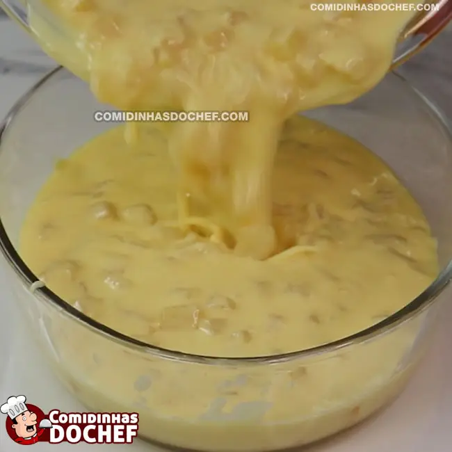 Sobremesa de Abacaxi com Gelatina - Passo 6