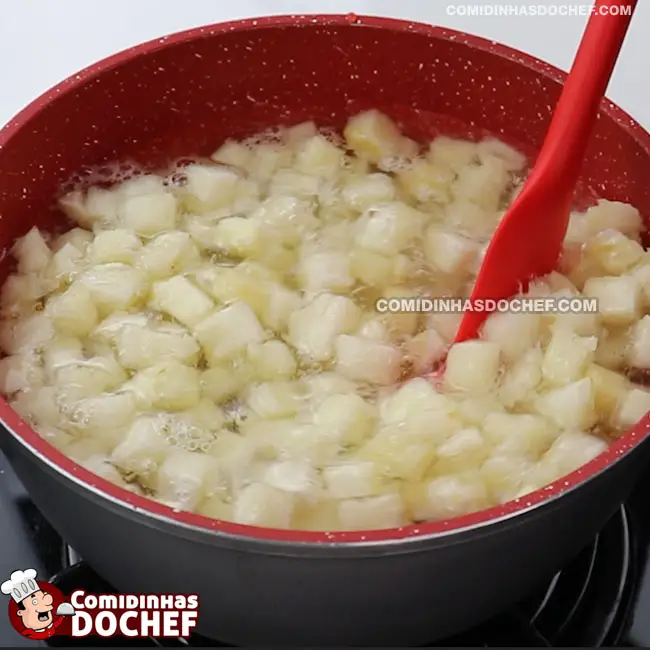 Sobremesa de Abacaxi com Gelatina - Passo 2