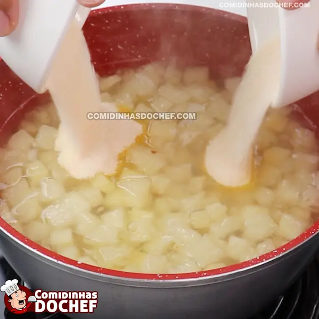 Sobremesa de Abacaxi com Gelatina - Passo 4
