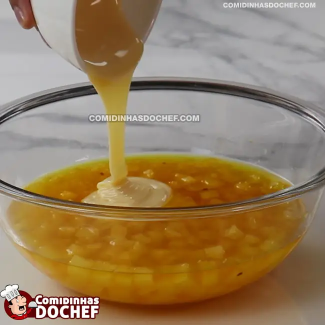 Sobremesa de Abacaxi com Gelatina - Passo 5
