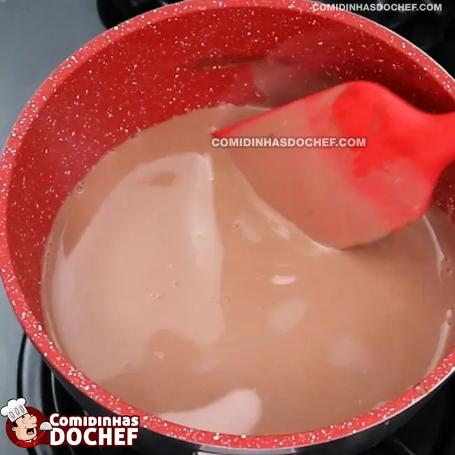 Chocolate Quente com Canela - Passo 2
