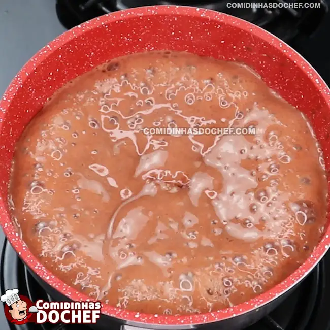 Chocolate Quente com Canela - Passo 3