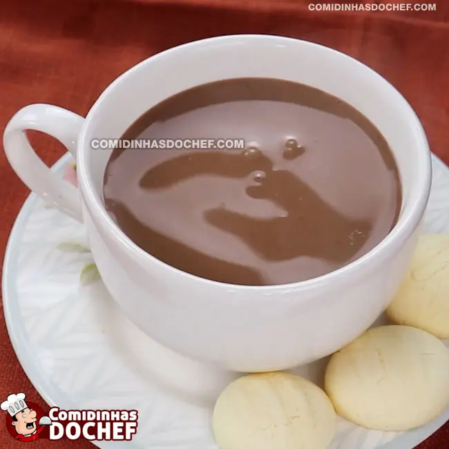 Chocolate Quente com Canela - Passo 4