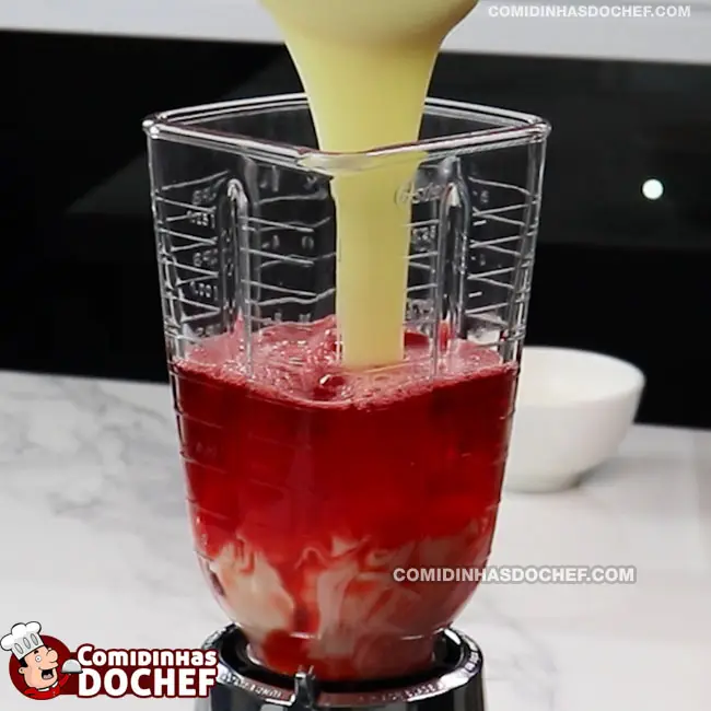 Sobremesa 3 Ingredientes - Passo 1