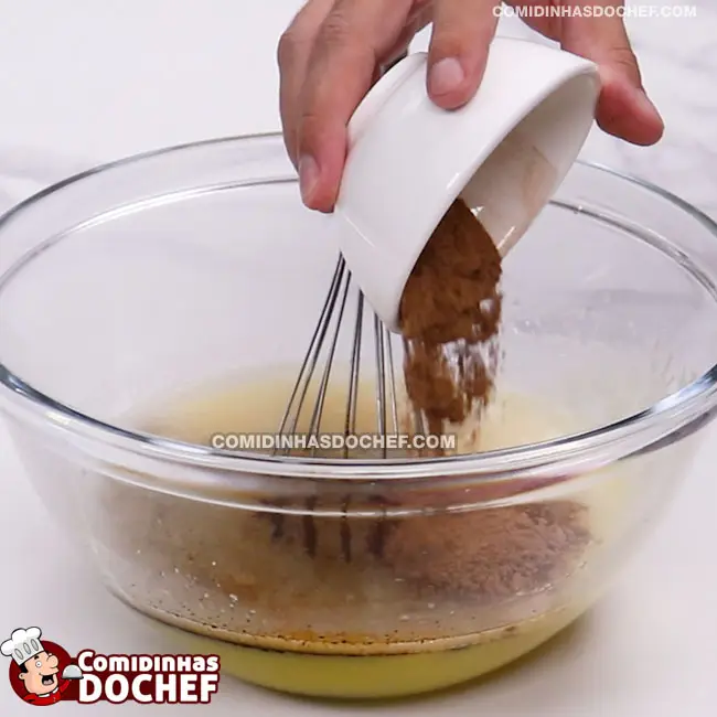 Bolo de Café com Chocolate - Passo 3