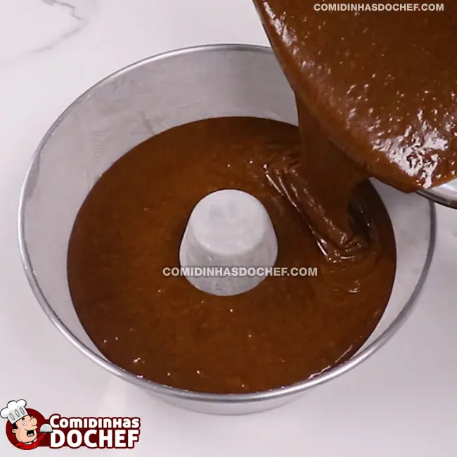 Bolo de Café com Chocolate - Passo 6