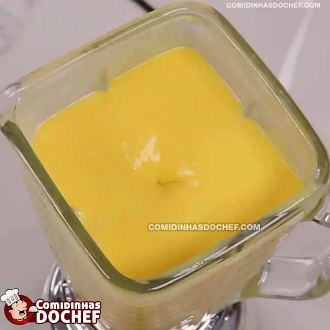 Mousse de Manga Simples - Passo 3