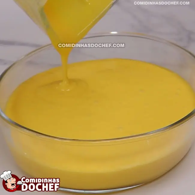 Mousse de Manga com Gelatina - Passo 7